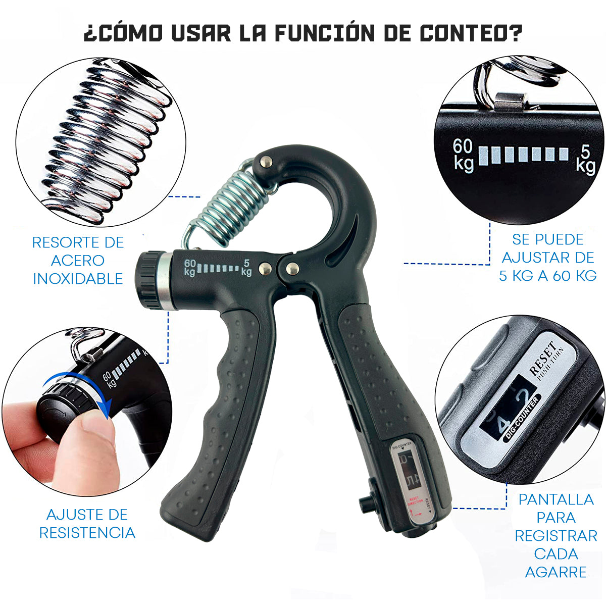 Hand grip - Pack 2