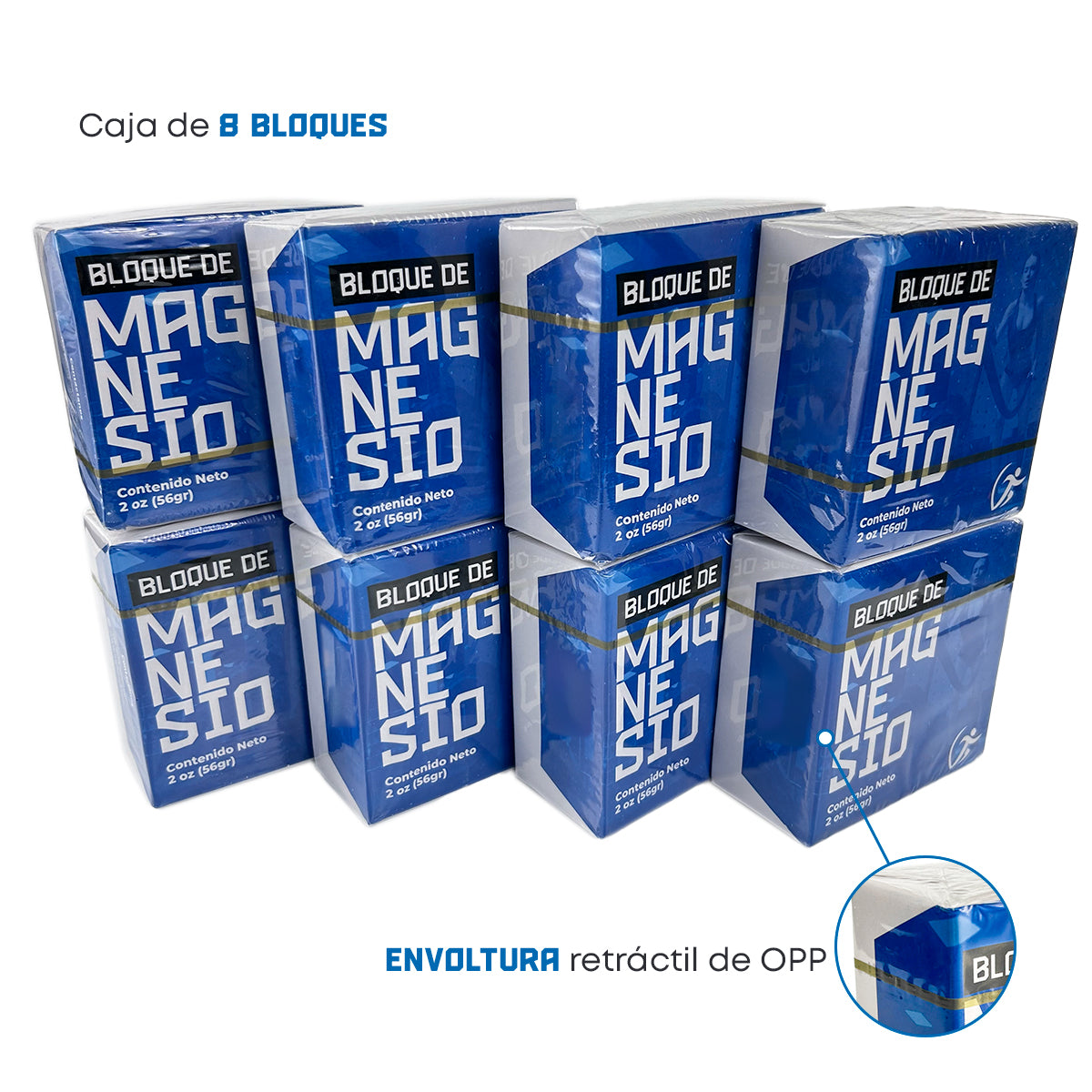 Caja de magnesio - Pack 8
