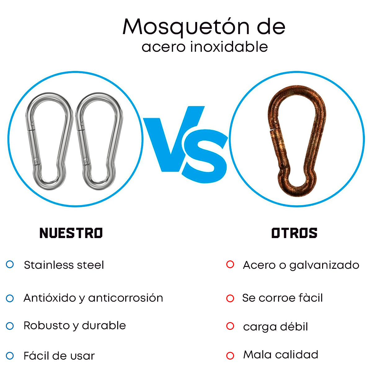 Mosquetón - Pack 2
