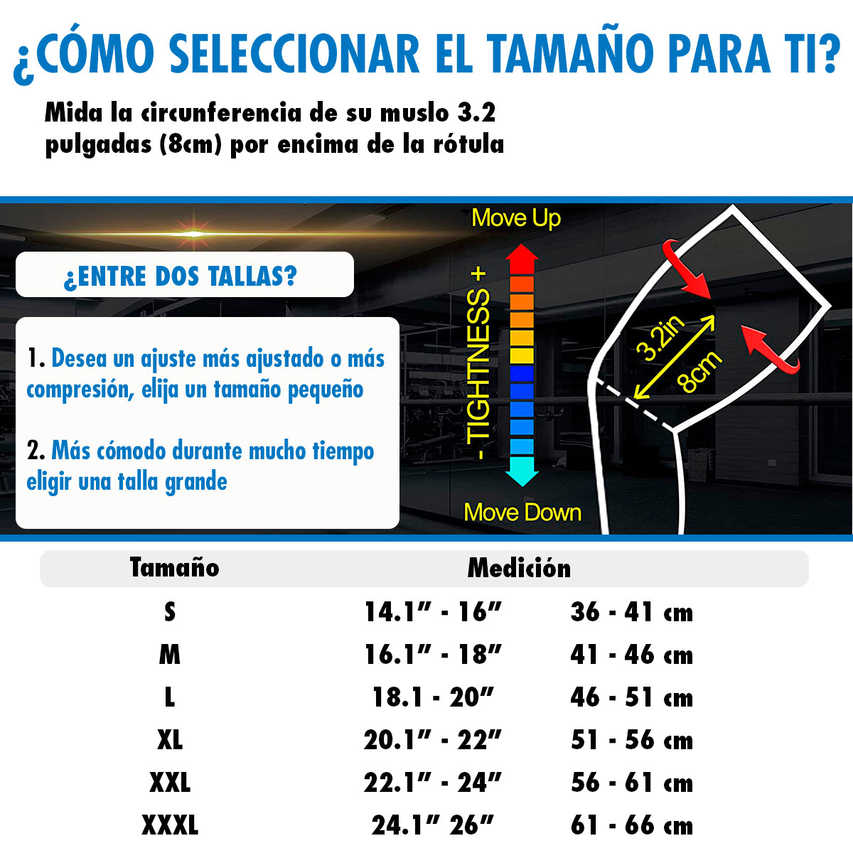 Rodillera De Entrenamiento Elásticas