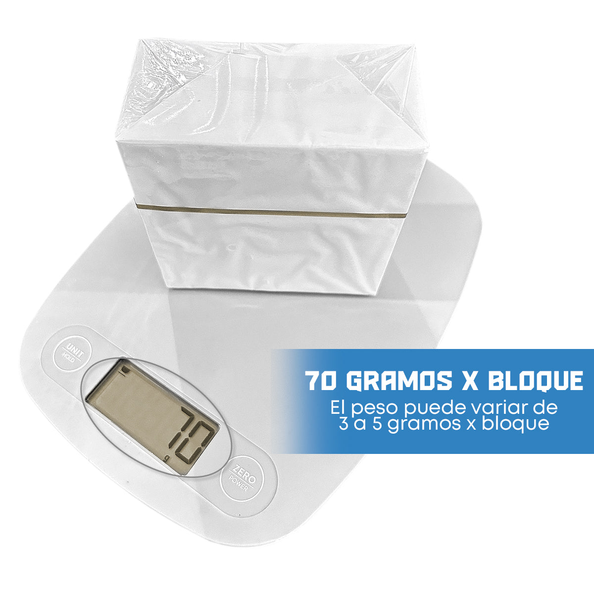 Bloque de Magnesio - 70gr