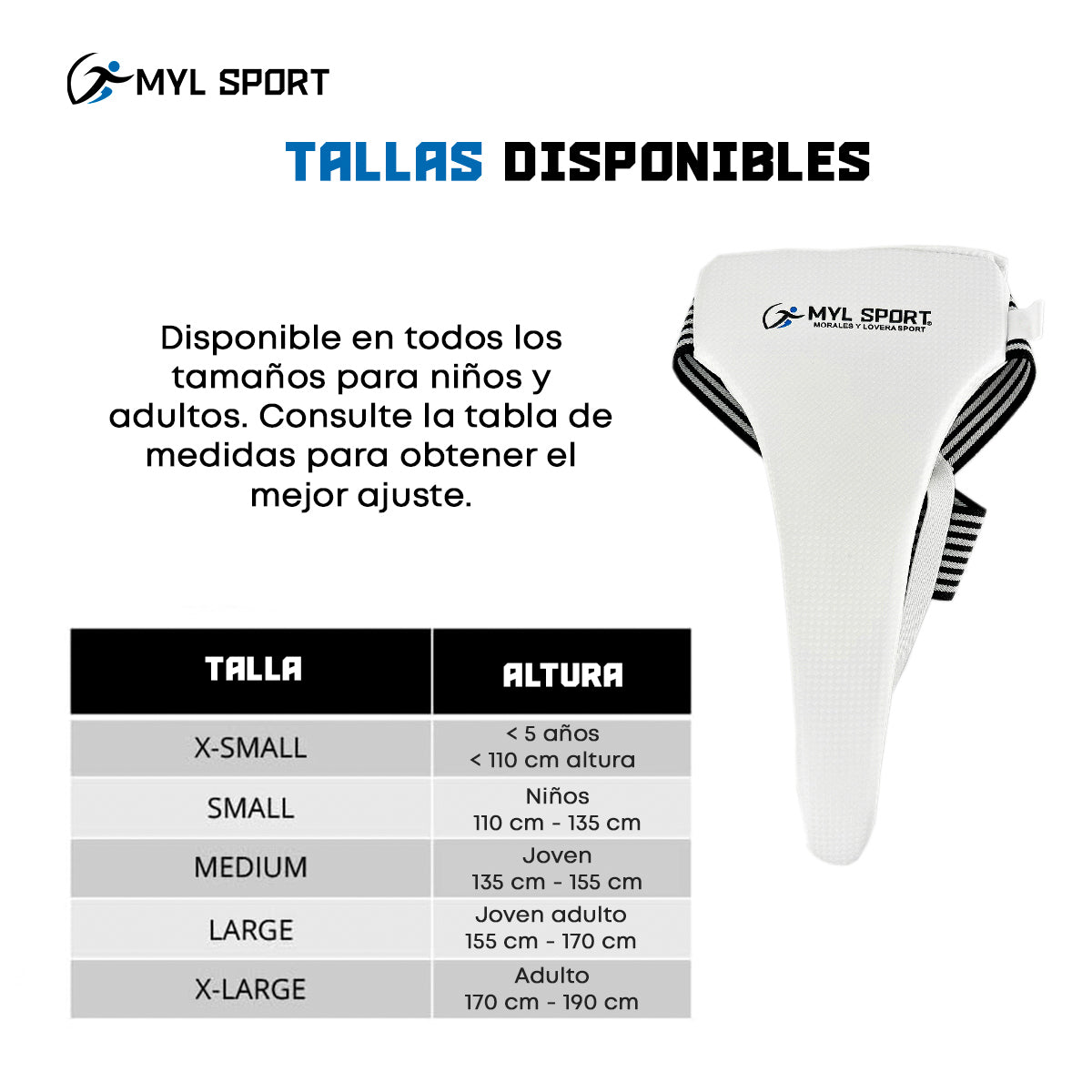 Protector inguinal - Taekwondo
