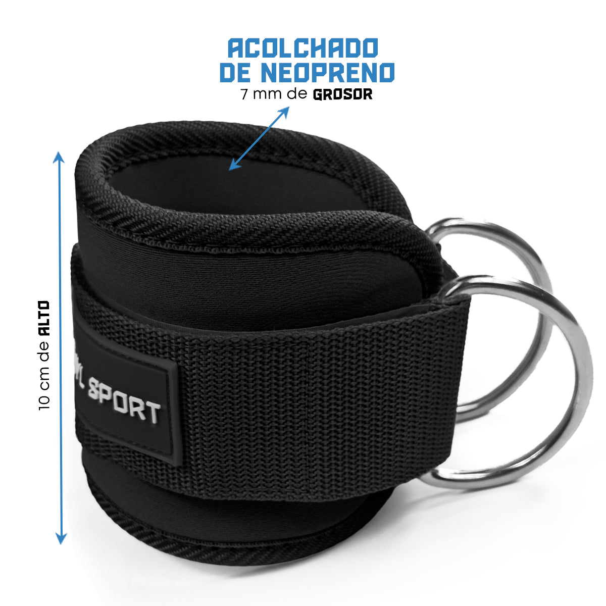 Tobilleras para poleas